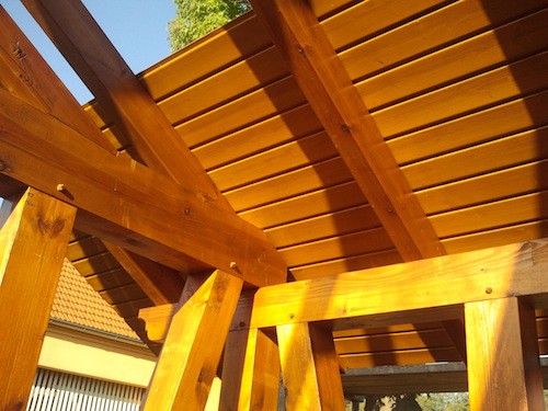 Carports von Zimmermeister A. Müller Goßmar Heideblick Niederlausitz
